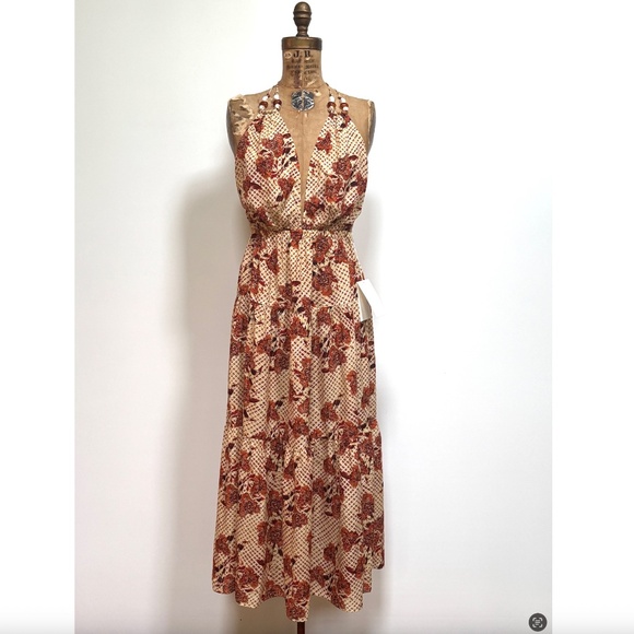 Ulla Johnson Aralyn Cotton / Viscose Halter Dress Large - Picture 12 of 12